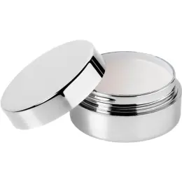 Glamorous Disc Lip Balm Silver Open